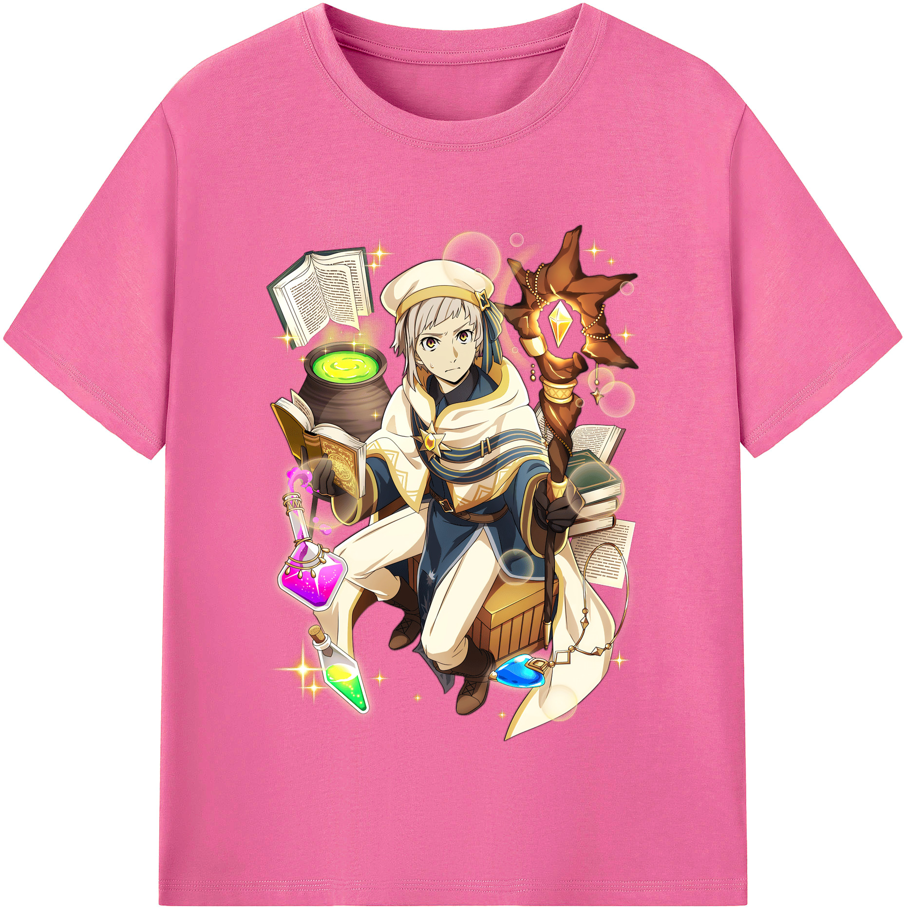 （画像用） 文豪ストレイドッグス Bungo Stray Dogs レディースカジュアルプリントTシャツ（綿100％）
